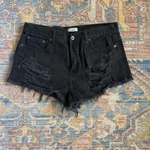 Forever 21 cut off shorts